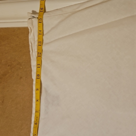 Sharagano white tiered A line midi skirt size 10P - Picture 6 of 8